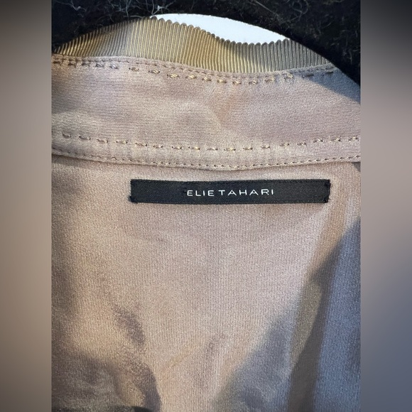 Elie Tahari Taupe Dress - Picture 3 of 4